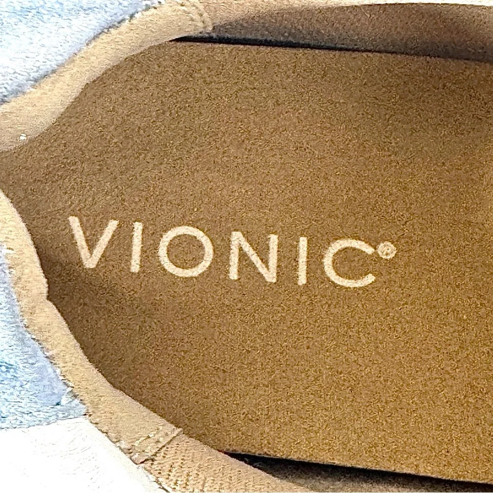 Vionic Lucas II White Leather Sneakers Men’s 12.5M Comfort Casual Shoes